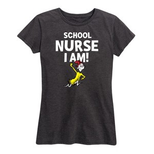 Women's - Dr. Seuss - School Nurse I Am Sam I Am Short Sleeve Graphic T-Shirt - 1 of 4