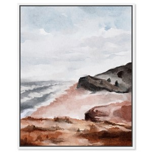 Art Remedy Close to the Harbour Landscape Wall Art Framed - 1 of 4