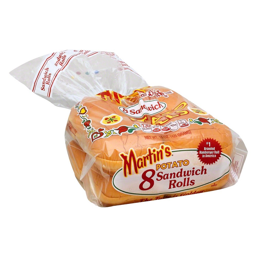 UPC 075185000039 product image for Martin's Potato Sandwich Rolls - 15oz/8ct | upcitemdb.com