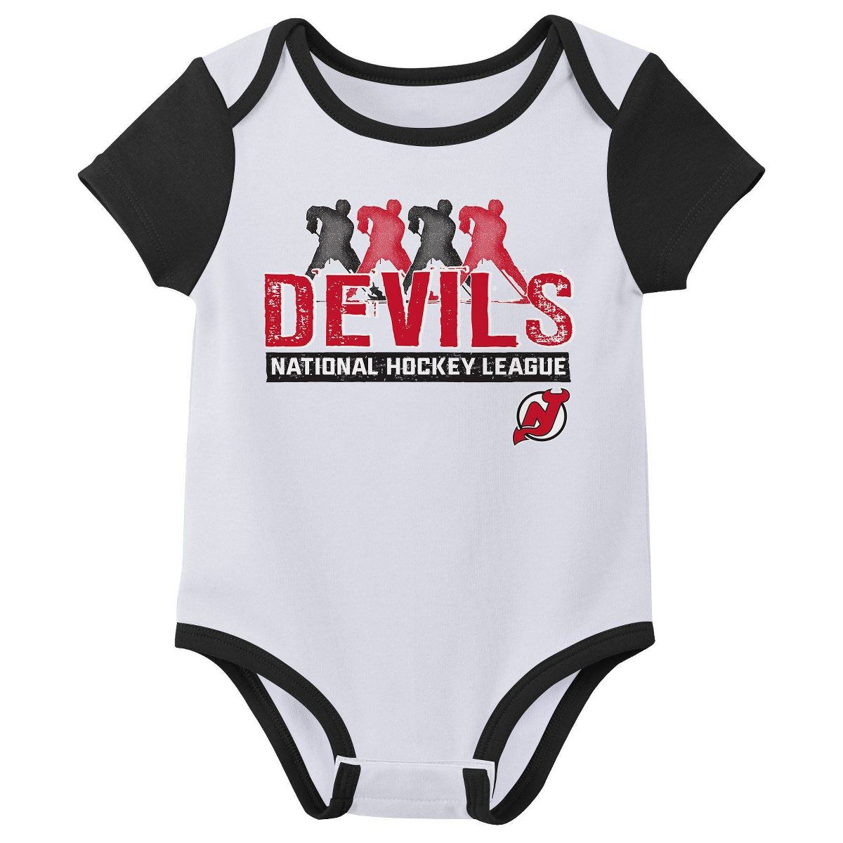 NHL New Jersey Devils Infant Boys' 3pk Bodysuit - thumbnail 3