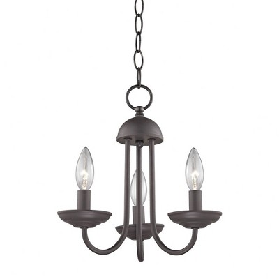 Elk Home Williamsport 3 - Light Chandelier in  Oil Rubbed Bronze