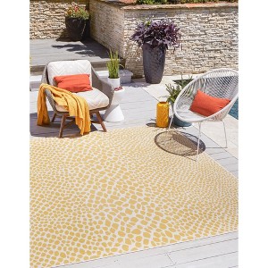 Jill Zarin Outdoor Cape Town Animal Print Woven Area Rug - 1 of 3