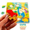 QUOKKA 28 Pieces Wooden Puzzles for Kids 3 4 5 Years Old - 4 of 4