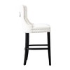 WestinTrends 29" Tufted Velvet Counter Stool - 4 of 4