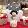 Pavilion Gift Company - Heartwarming Memories - 5.5" Snowman with Snowballs - Decorative Objects - 4 of 4