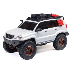 Axial AXI-1532T1 1/24 SCX24 Lexus GX 470 4X4 Rock Crawler RTR, White - 1 of 4