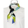 INSPIRE CHIC Women's Chiffon Scarves Floral Print Square Neckerchief 25.6" X 25.6" - 2 of 4