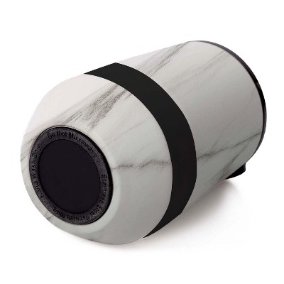 White Marble Stainless Steel Insulated Wine Tumbler 10oz