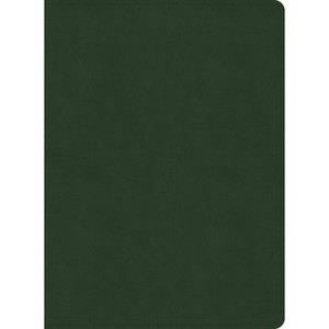 NASB Study Bible, Olive Leathertouch, Indexed - by  Holman Bible Publishers (Leather Bound) - 1 of 1