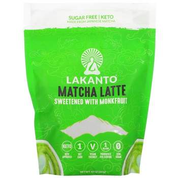 Lakanto Matcha Latte, Sweetened with Monkfruit, 10 oz (283 g)