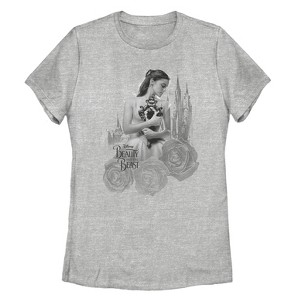 Women's Beauty and the Beast Belle's Mirror T-Shirt - 1 of 3