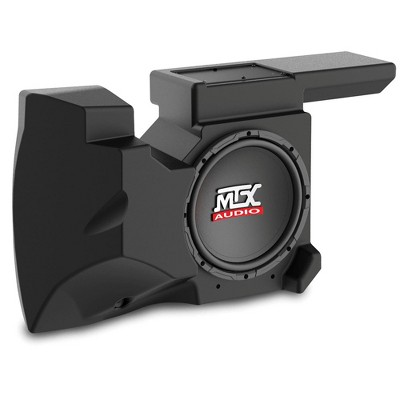 MTX Audio RZRXP-10 Amplified 10" Subwoofer Enclosure - Compatible With Select 2014-2018 Polaris RZR XP900 and XP1000 Vehicles