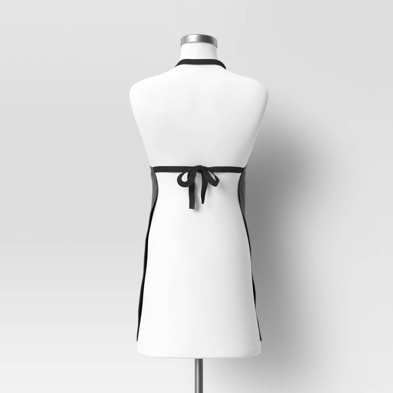 Cotton Utility Apron Gray - Made By Design&#8482;, 5 of 8