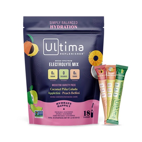 Ultima Replenisher Electrolyte Supplements Variety Pack Box - 20ct : Target