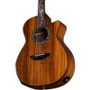 Luna Vineyard Koa Bevel Grand Auditorium Cutaway Acoustic-Electric Guitar Gloss Natural - 3 of 4