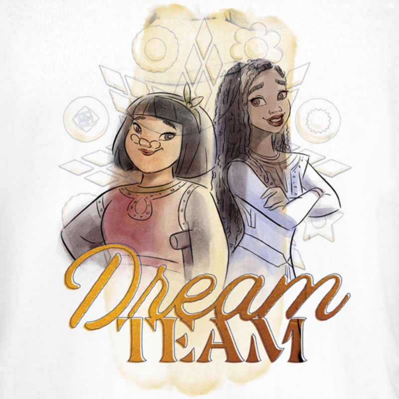 Juniors Womens Wish Asha and Dahlia Dream Team T-Shirt, 2 of 5