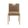 Meridian Furniture,Aimee Vegan Leather Dining Side Chair, Set of 2 - 3 of 4