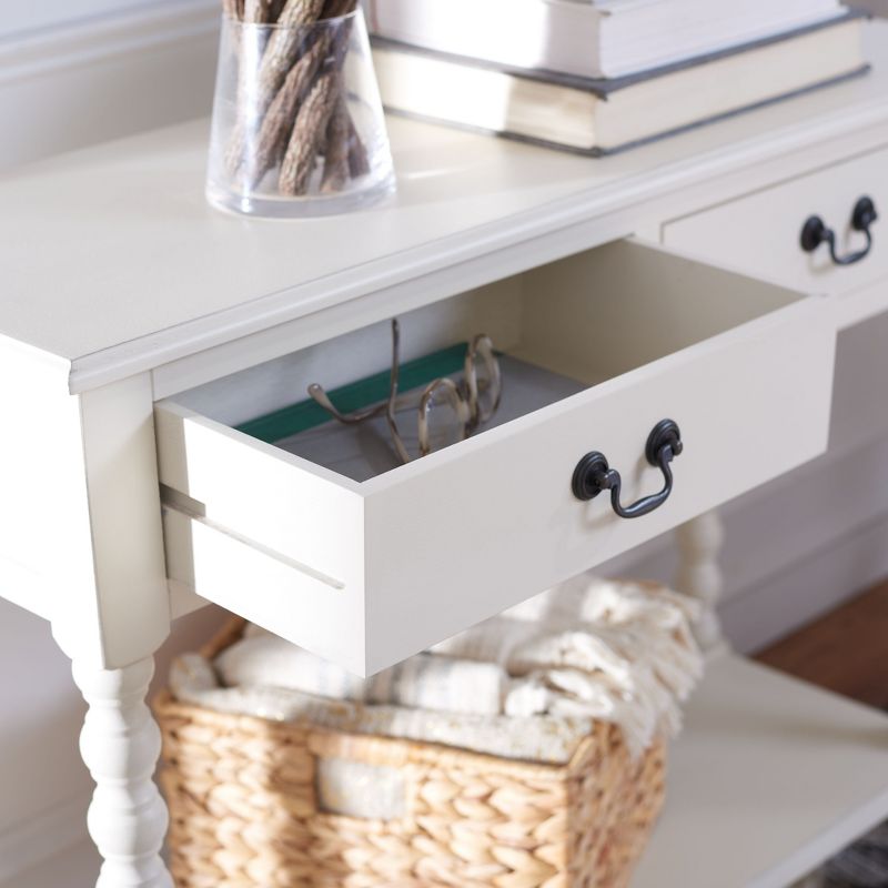 Athena 2 Drawer Console Table  - Safavieh, 3 of 10