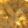 6.5ft Christmas Tree 719 Branches Artificial Christmas Pine Tree with Fiber Optics Without Pine Cones US Plug - 3 of 4