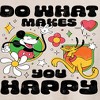 Women's - Disney - Do What Makes You Happy Oversized Graphic T-Shirt - 2 of 4