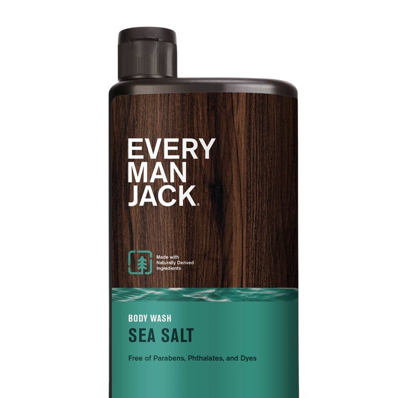 Every Man Jack Sea Salt Hydrating Men&#39;s Body Wash - 16.9 fl oz, 1 of 13