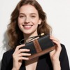 BEAFUP Women’s Wallet,RFID Blocking PU Leather Wallet - Large Capacity Zip-Around Clutch with Detachable Wrist Strap for Everyday Use - 2 of 4