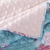 Greenland Home Fashions Avril Turquoise Blue Quilt Set - 2 of 3