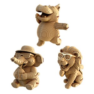 CARTONIC - Safari Trio 3D Puzzle : Target