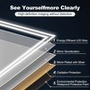 Dovelina Oversized Bathroom Vanity Mirror LED Square Anti-fog Wall Mirror with Backlit - 4 of 4