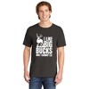 Simply Sage Market Men's I Like Big Bucks Short Sleeve Garment Dyed Tee - 2 of 2