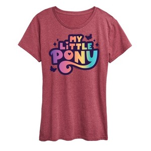 Women's - My Little Pony - Gradient Logo- Women's Short Sleeve Graphic T-Shirt Short Sleeve Graphic T-Shirt - 1 of 4