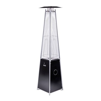 Portable Outdoor Flame Patio Heater Hammered Black - Legacy Heating