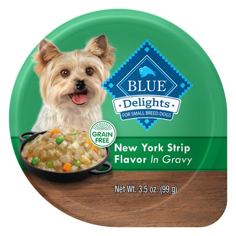 Blue delights dog food sale