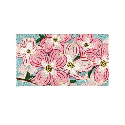 Dogwood Blossoms Coir Mat : Target