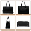 Work Tote Bag with Lunch Compartment, 16.5" PU Leather Laptop Bag with Insulated Leakproof of Lunch Box and Wristlet, Briefcase for Off, Trav, Casual - 4 of 4