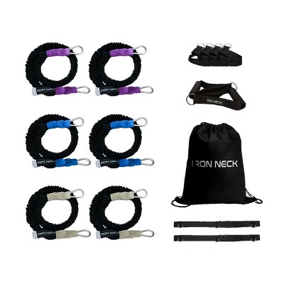Iron Neck RX Home Gym Training Bundle | Home Fitness Solutions with Resistance Bands for Efficient and Powerful Workouts