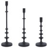 Metal Taper Candle Holder - Tall Decorative Aluminum Pillar Stand for Home, Bedroom & Office - Sturdy Base, Elegant Matte Design - 3 of 4