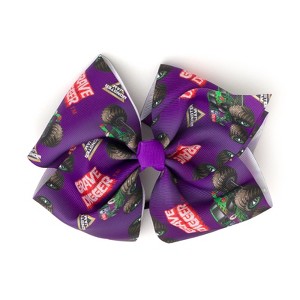 Monster Jam Girls Bow Hair Tie One Size - 1 of 4