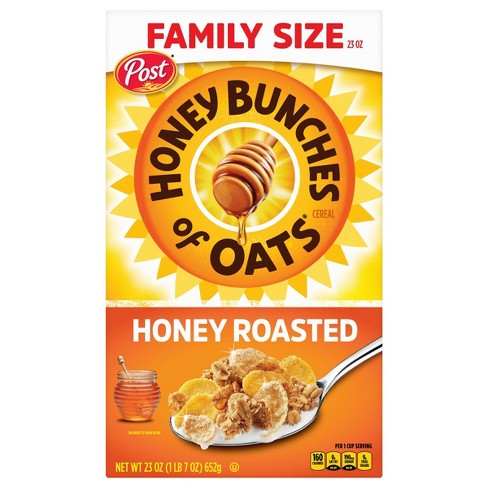 Honey Bunches Of Oats Crunchy Roasted Breakfast Cereal 23oz Post Target