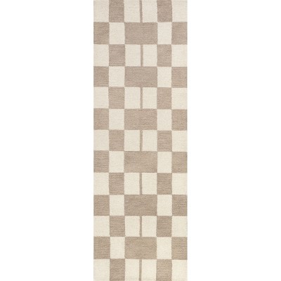 Nuloom Caitlin Geometric Wool Area Rug