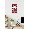 Trends International MLB St. Louis Cardinals - Logo 25 Framed Wall Poster Prints - 2 of 4