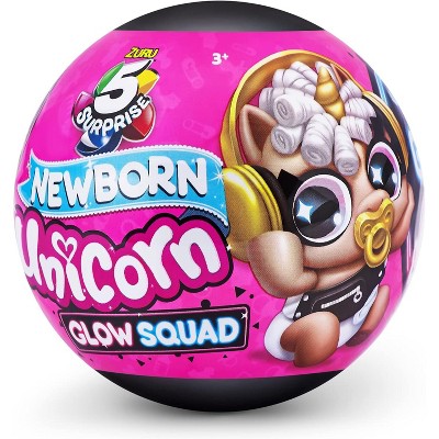 Zuru 5 Surprise Unicorn Squad Baby Unicorns Glow In the Dark New Series 3