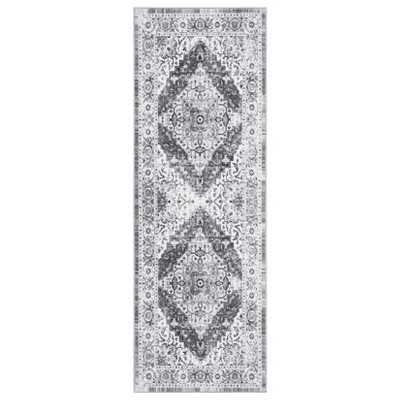 Machine Washable Vintage Area Rugs with Non Slip Rugs for Living Room Bedroom Nursery Traditional Woven Carpet Stain Resistant, Decor Office Boho