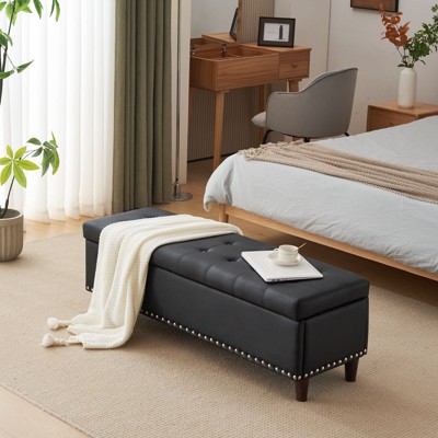 Karl Home Upholstered Storage Ottoman