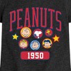 Girls' - Peanuts - Peanuts Crew Athletic Fitted Short Sleeve Graphic T-Shirt - 2 of 4