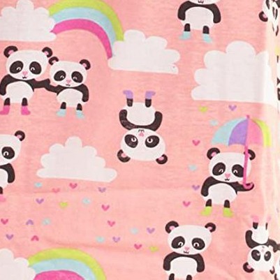 coral - panda in the rain