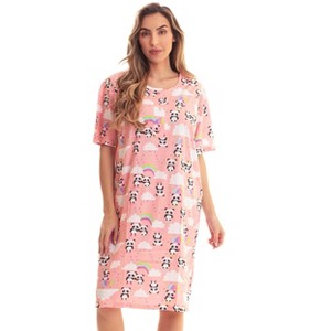 Just Love Short Sleeve Nightgown Sleep Dress for Women - 1 of 3
