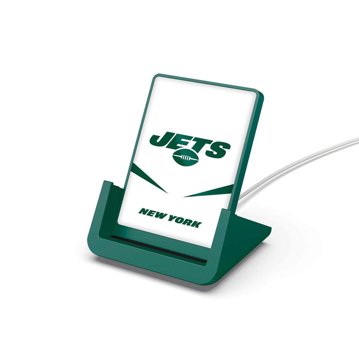 SOAR NFL Cell Phone Wireless Charging Stand- New York Jets
