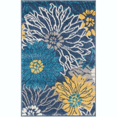 Nourison Passion Bohemian Transitional Floral Indoor Area Rug