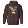 Collections Etc Whitetail Wilderness Hooded Sweatshirt - 3 of 4